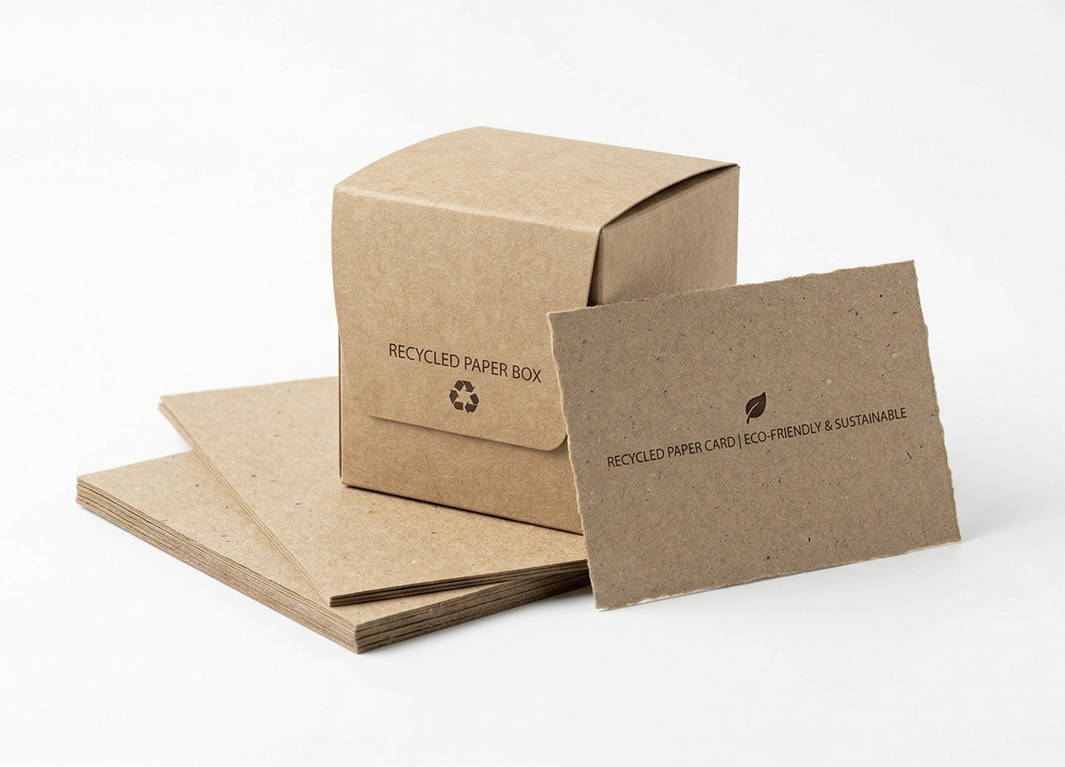 大豐環保再生牛皮紙盒與再生紙卡,100% FSC / PEFC 再生紙材質,支援ODM客製化設計,適合企業綠色採購與永續包裝。|Recycled kraft paper box and paper card made from 100% FSC / PEFC certified paper by Da Fon Environmental.